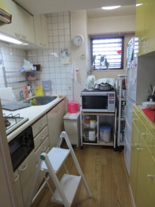 シンク下のオープンスペースがお気に入り